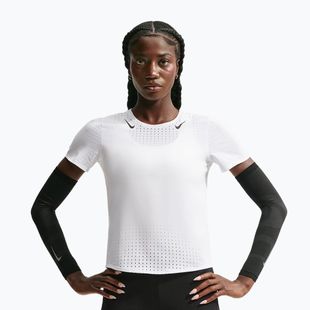 Футболка для бігу жіноча Nike AeroSwift white/black