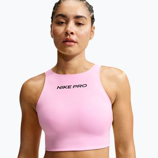Бюстгальтер для тренувань Nike Pro Sculpt pink rise/black