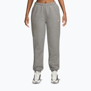 Штани жіночі Nike Studio Fleece dark grey heather/sail