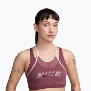 Бюстгальтер для тренувань Nike One pink smoke/bleached lilac/mystic dates