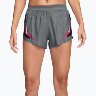 Шорти для бігу жіночі Nike AeroSwift iron grey/white