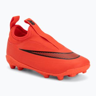 Футбольне взуття дитяче Nike Jr. Mercurial Vapor 17 Club PS bright crimson/blur
