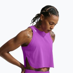 Футболка для бігу жіноча Nike AeroSwift Dri-Fit ADV vivid purple/purple pulse
