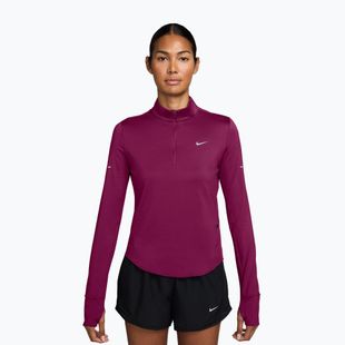 Кофта для бігу жіноча Nike Swift Dri-FIT UV 1/4-Zip true berry