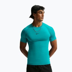 Футболка для тренувань чоловіча Nike Pro Dri-Fit Tight SS Fitness energy/black