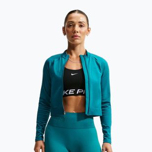 Легінси жіночі Nike Pro Seamless High-Waisted 7/8 bright spruce