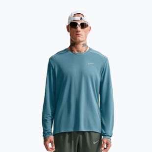 Лонгслів для бігу чоловічий Nike Miler Dri-Fit UV smokey blue