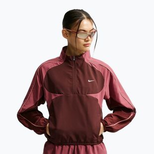 Куртка для бігу жіноча Nike Tempo mystic dates/pink smoke/rust pink/peony