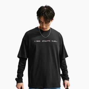 Футболка для тренувань чоловіча Nike N.A.C. black/purple smoke