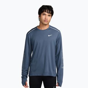 Лонгслів для бігу чоловічий Nike Miler new slate