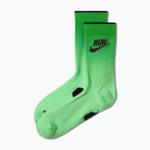 Шкарпетки Nike Run Midweight illusion green/black