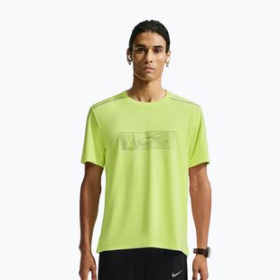 Футболка для бігу чоловіча Nike Miler light lemon twist