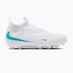 Футбольне взуття дитяче Nike Phantom 6 High Academy Jr FG/MG white/white/dusty cactus