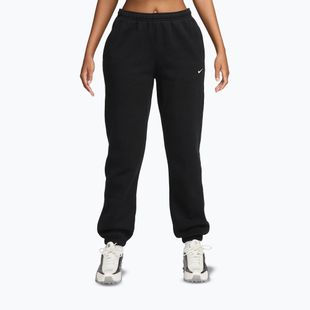 Штани жіночі Nike Studio Fleece total black/sail
