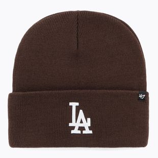 Шапка зимова 47 Brand MLB Los Angeles Dodgers Sox Haymaker brown