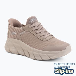 Кросівки жіночі SKECHERS Bobs B Flex Hi Linear Force gray