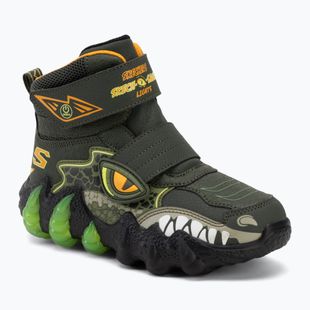 Черевики зимові дитячі SKECHERS Skech-O-Saurus Lights 2.0 green