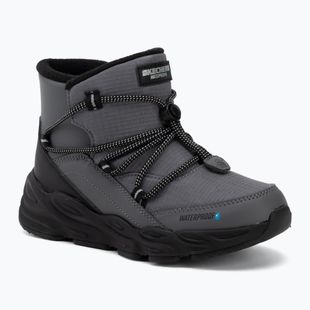 Черевики зимові дитячі SKECHERS Turbo Tread Storm Glider gray