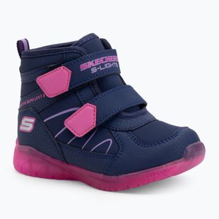 Кросівки дитячі SKECHERS Illumi-Brights Polar Steppers navy/multi