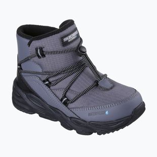 Черевики зимові дитячі SKECHERS Turbo Tread Storm Glider gray