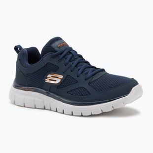 Кросівки чоловічі SKECHERS Burns Agoura navy/orange