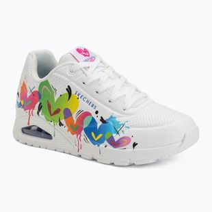 Кросівки жіночі SKECHERS Uno Open Your Heart white