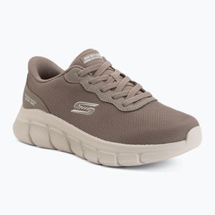 Кросівки чоловічі SKECHERS Bobs B Flex Glacial Edge brown