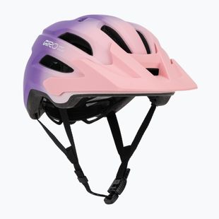 Шолом велосипедний дитячий Giro Fixture II MIPS matte light pink/purple fade