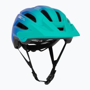 Шолом велосипедний дитячий Giro Fixture II matte aqua green/blue jewel fade