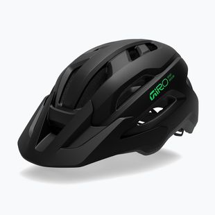 Шолом велосипедний дитячий Giro Fixture II matte black/vivid green