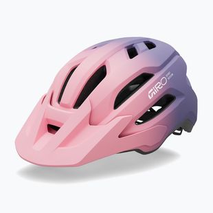 Шолом велосипедний дитячий Giro Fixture II matte light pink/purple fade