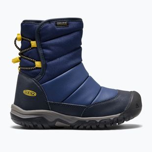 Черевики зимові KEEN Puffrider Wp naval academy/mango mint