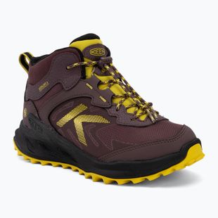 Взуття трекінгове дитяче KEEN Zionic Mid Wp huckleberry/mango mint