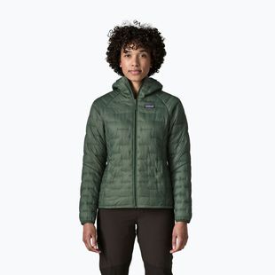 Куртка утеплена жіноча Patagonia Micro Puff Hoody canopy green