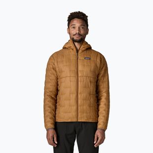 Куртка утеплена чоловіча Patagonia Micro Puff Hoody cinnamon brown
