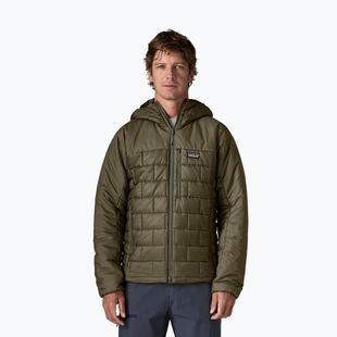 Куртка утеплена чоловіча Patagonia Hi-Loft Nano Puff Hoody basin green