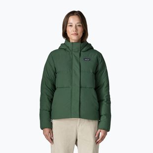 Пуховик жіночий Patagonia Sisar Down Hoody canopy green