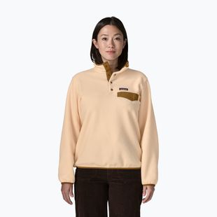 Кофта флісова жіноча Patagonia Lightweight Synchilla Snap-T Pullover natural