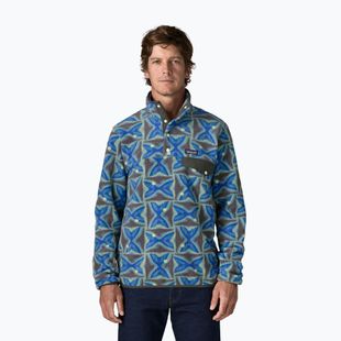 Кофта флісова чоловіча Patagonia Lightweight Synchilla Snap-T Pullover deep freeze: forge grey
