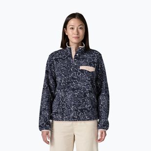 Кофта флісова жіноча Patagonia Lightweight Synchilla Snap-T Pullover smudge: smolder blue