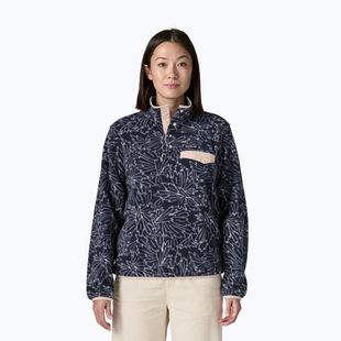 Кофта флісова жіноча Patagonia Lightweight Synchilla Snap-T Pullover saxifrage: sunken blue