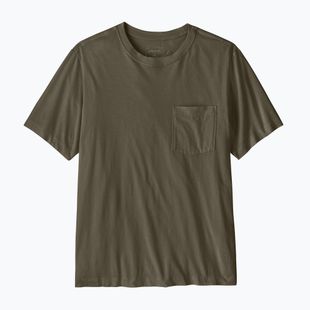 Футболка чоловіча Patagonia Daily Pocket Tee basin green