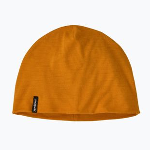 Шапка зимова Patagonia Overlook Merino Wool Liner Beanie autumn orange