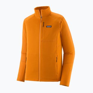 Кофта флісова чоловіча Patagonia R1 autumn orange