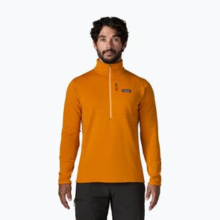Кофта трекінгова чоловіча Patagonia R1 Pullover autumn orange