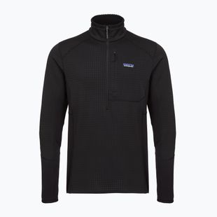 Кофта трекінгова чоловіча Patagonia R1 Pullover black w/black