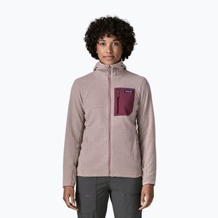 Кофта флісова жіноча Patagonia R1 Air Full-Zip Hoody stingray mauve