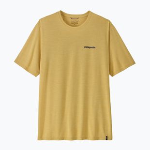 Футболка чоловіча Patagonia Capilene Cool Daily Boardshort Logo limestone yellow - light limestone yellow x-dye