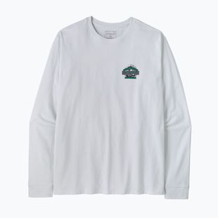 Лонгслів чоловічий Patagonia Great Waves Responsibili-Tee LS fiber white
