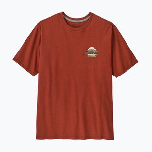 Футболка чоловіча Patagonia Great Waves Responsibili-Tee rusty red